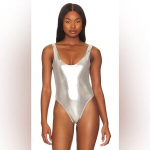 METALLIC BODYSUIT